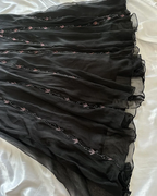 Vestido de noche de gasa negra con cuentas, elegante vestido de fiesta de sirena sin espalda Y8297