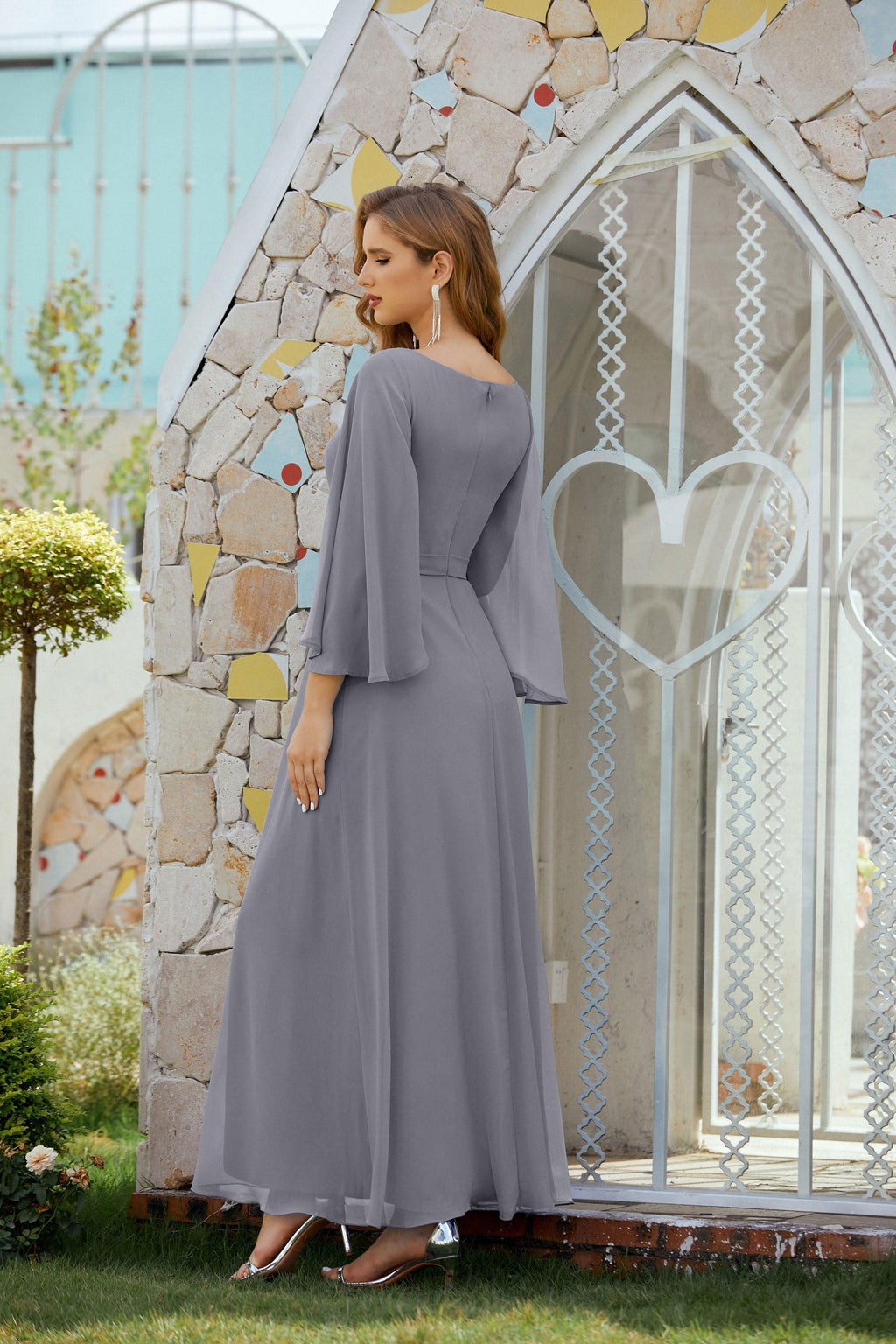 Vestidos de noche formales para madre de la novia, de Sunnderly, para invitada de boda, SY28012 
