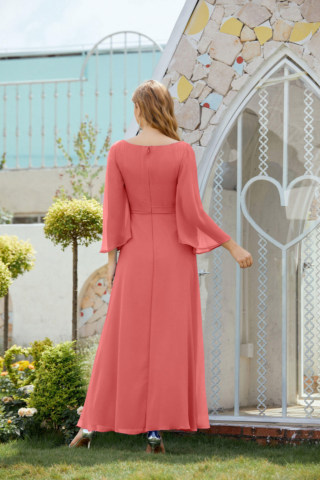 Vestidos de noche formales para madre de la novia, de Sunnderly, para invitada de boda, SY28012 