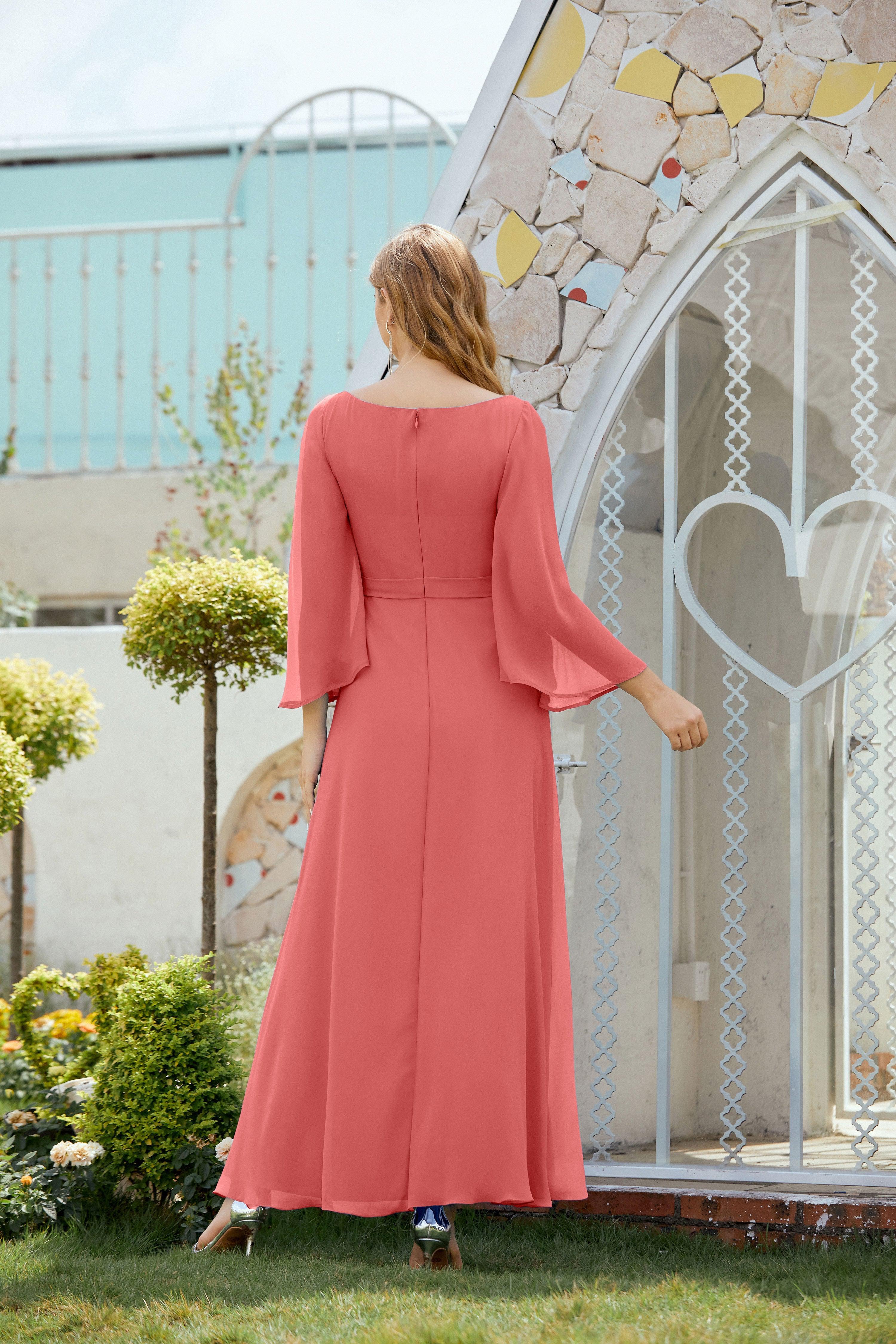 Vestidos de noche formales para madre de la novia, de Sunnderly, para invitada de boda, SY28012 