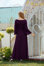 Vestidos de noche formales para madre de la novia, de Sunnderly, para invitada de boda, SY28012 