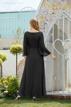 Vestidos de noche formales para madre de la novia, de Sunnderly, para invitada de boda, SY28012 