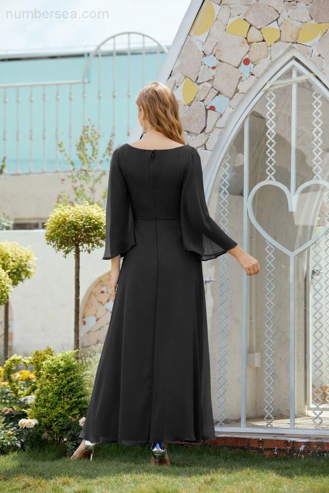 Vestidos de noche formales para madre de la novia, de Sunnderly, para invitada de boda, SY28012 