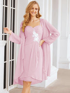 Vestidos de novia Sunnderly con apliques de encaje para la madre de la novia y el novio (SY28066) 