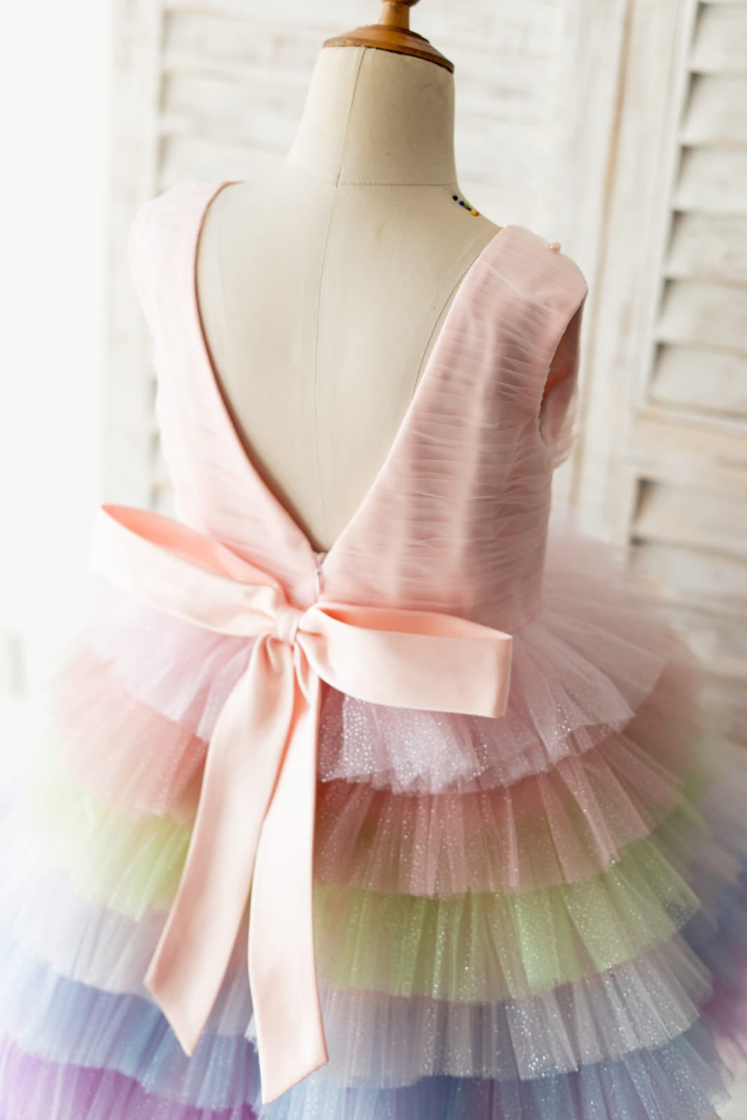 A-Linie Tüll Knielanges Kleid (2003227679) 
