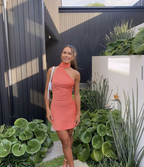 Vestido elegante de fiesta con escote halter Y2769