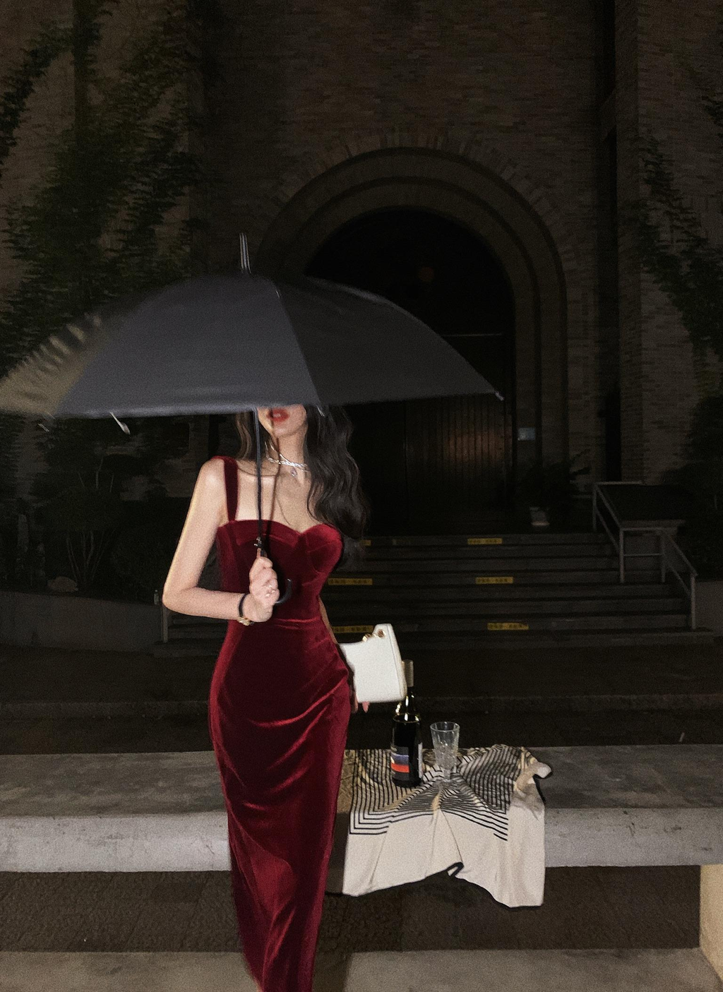 Vestido de terciopelo vintage sin mangas para mujer, vestido ajustado sexy con tirantes finos, elegante vestido de noche Y1654