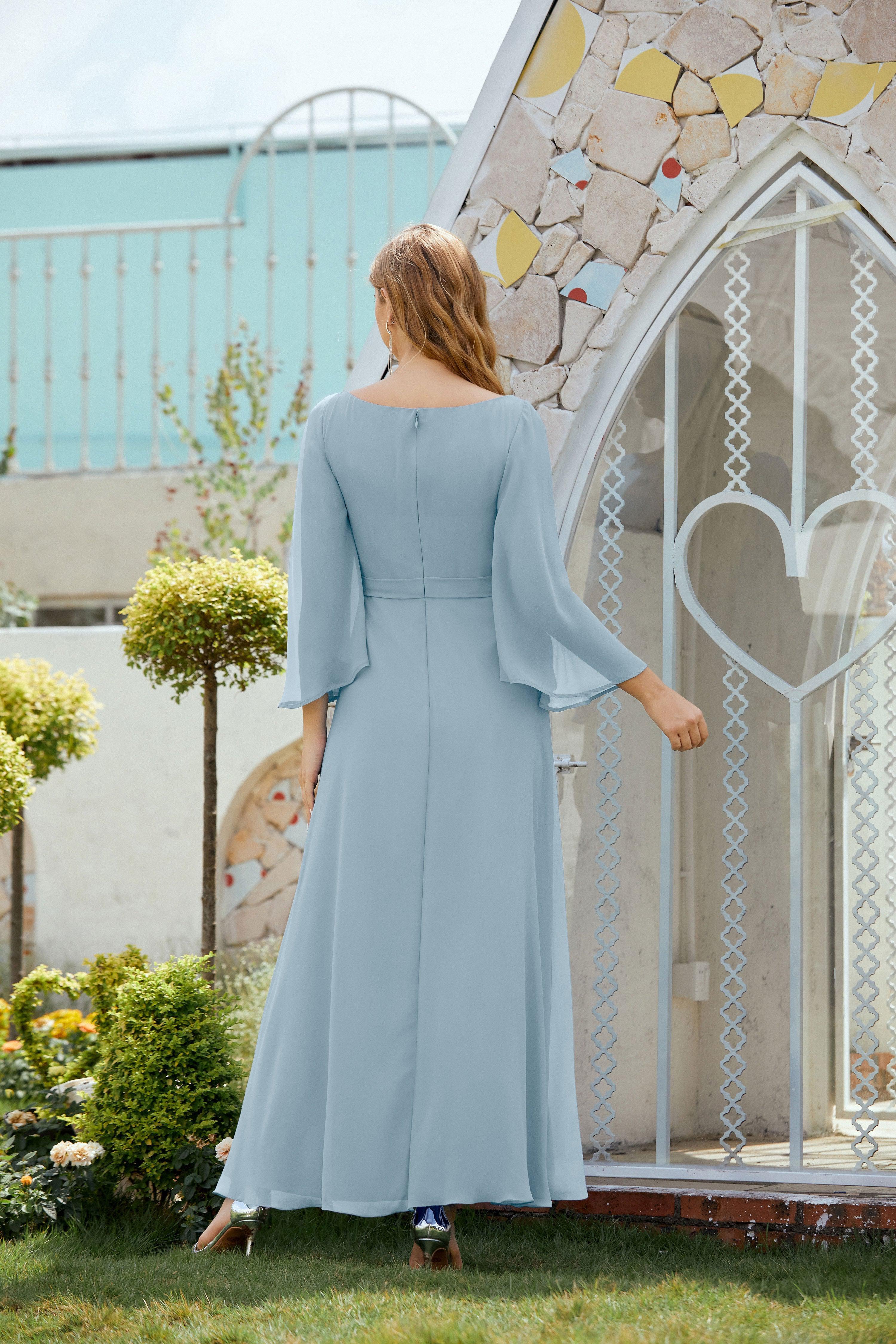 Vestidos de noche formales para madre de la novia, de Sunnderly, para invitada de boda, SY28012 