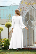 Vestidos de noche formales para madre de la novia, de Sunnderly, para invitada de boda, SY28012 