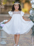 A-line Chiffon Short/Mini Dress (2003227742)
