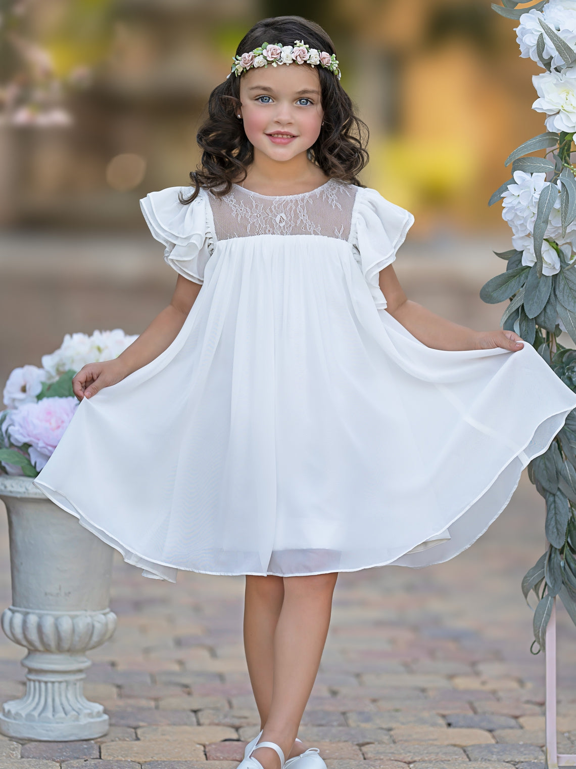 A-line Chiffon Short/Mini Dress (2003227742)