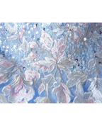 Vestidos de quinceañera azules con hombros descubiertos, vestido de baile azul Y52