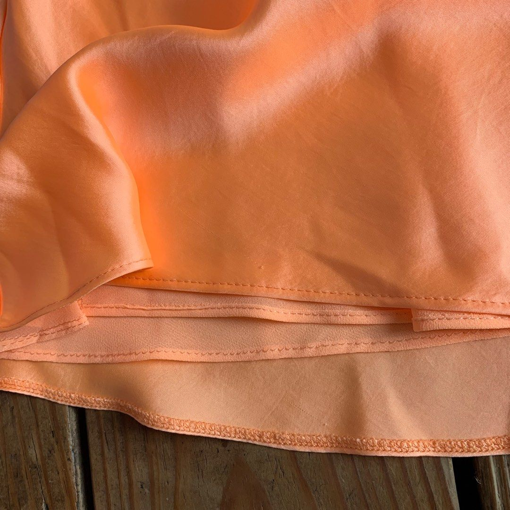 Lindo vestido naranja para la vuelta al cole Y2833