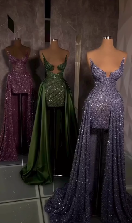 Glitzerndes Etuikleid mit Pailletten, Abschlussball-/Abendkleid Y8369