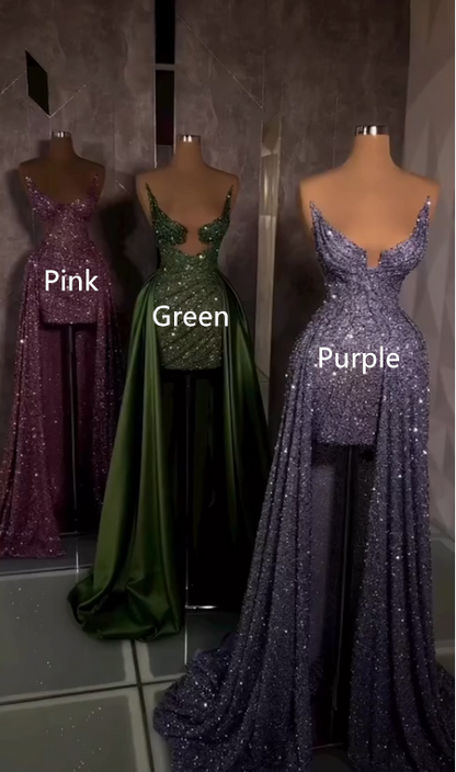 Glitzerndes Etuikleid mit Pailletten, Abschlussball-/Abendkleid Y8369