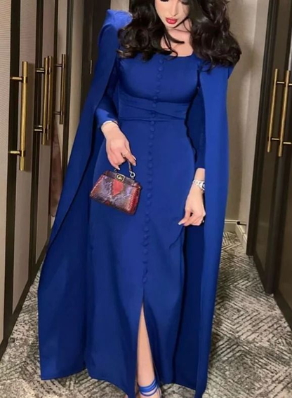 Evening Dress Royal Blue Prom Dresses Sexy Formal Dresses Y4554