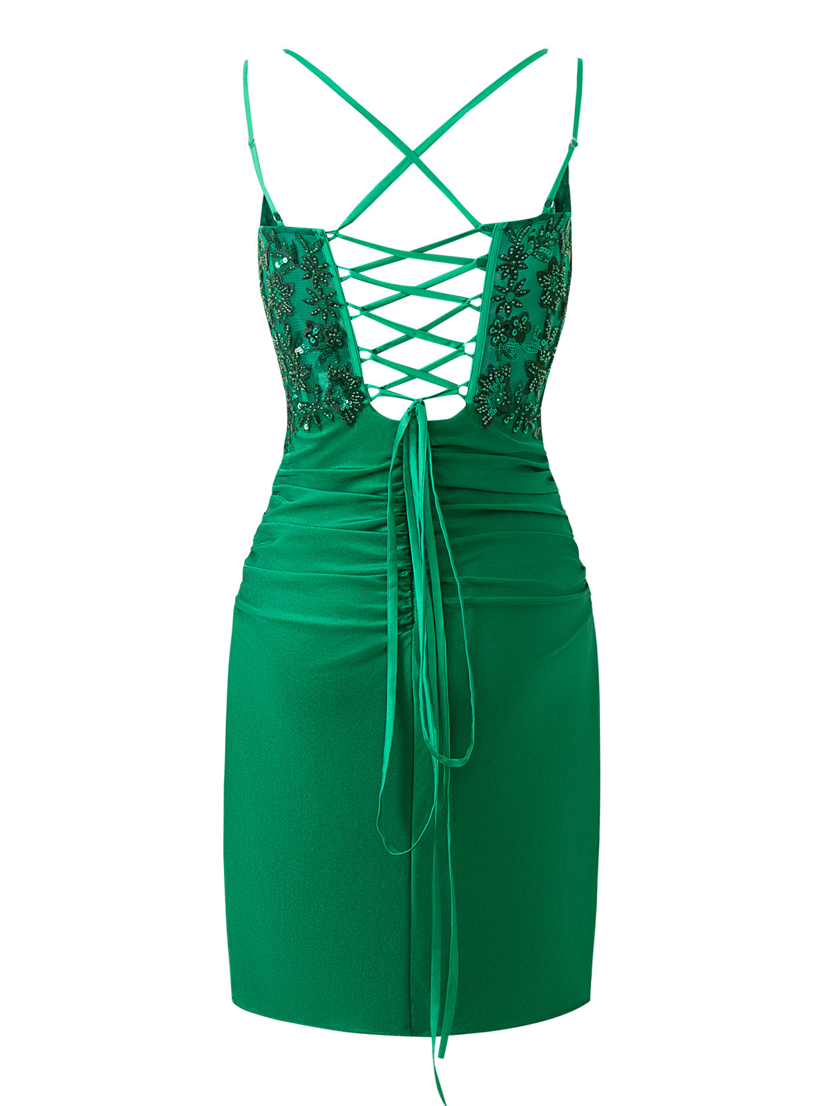 Vestido de fiesta Avery azul real con tirantes finos, de jersey y corte ajustado