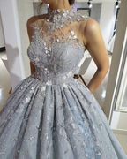 Glamorous A-linie Prinzessin Kleid Ballkleid Sweet 16 Kleid Y4001