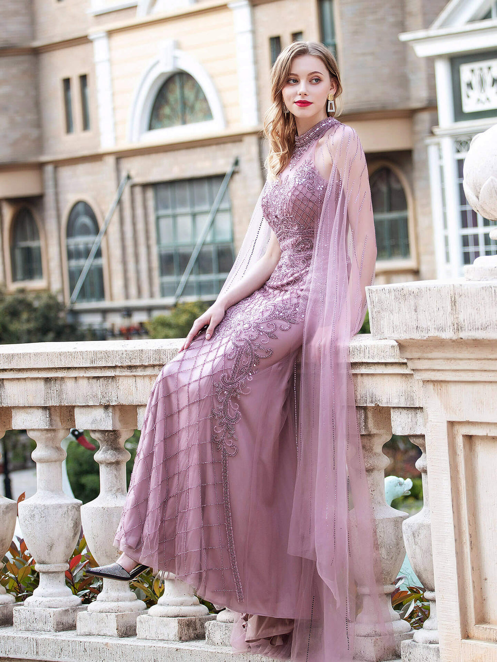 Vestidos de noche formales de lujo de corte sirena/trompeta, sin mangas, hasta el suelo, para fiesta de graduación 