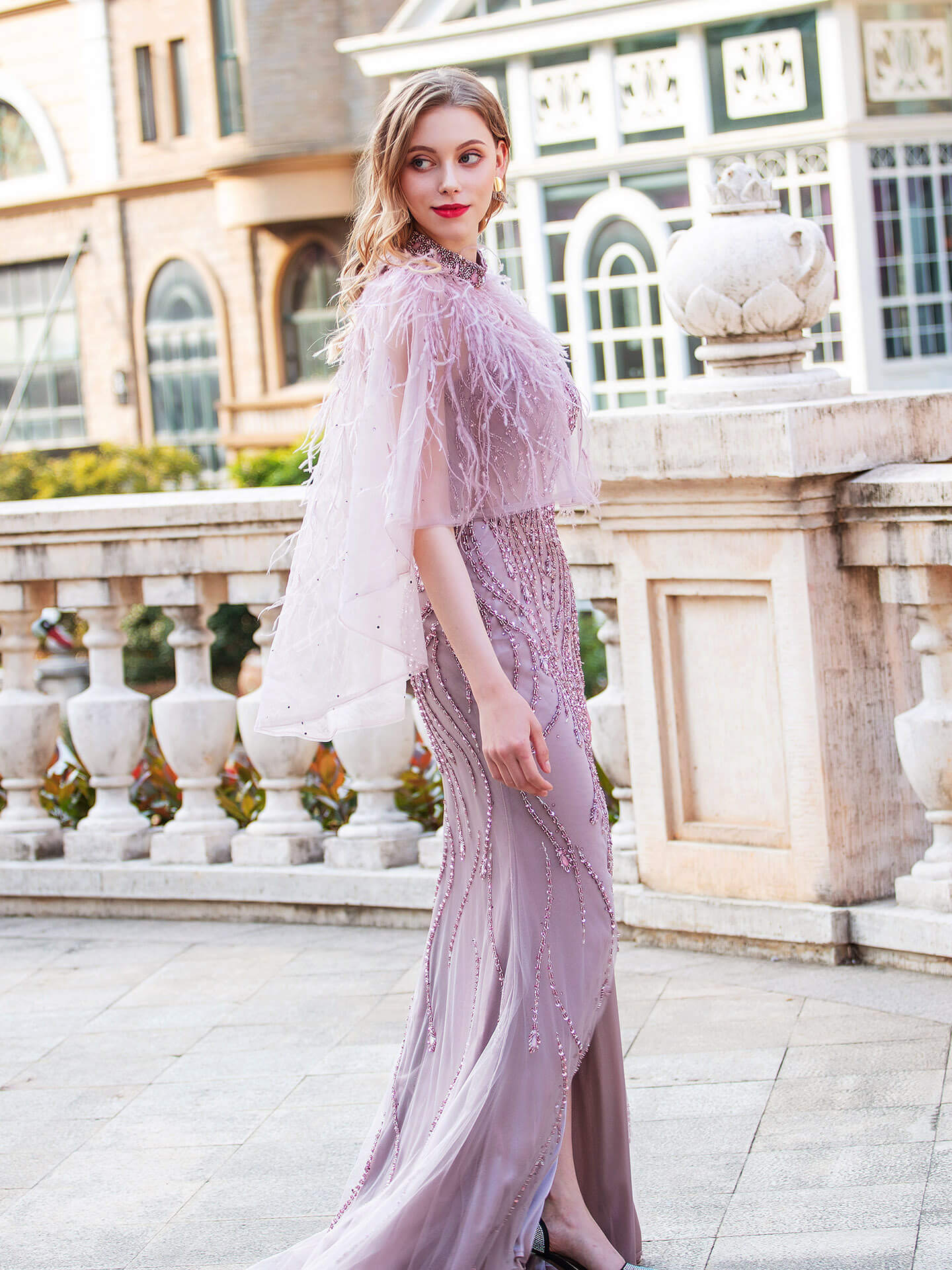 Mermaid / Trumpet Luxurious Sexy Formal Evening Dresses Spaghetti Strap Sleeveless Floor Length Prom Dresses