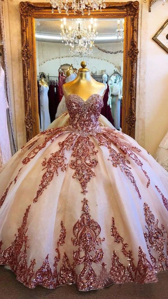 Prinzessin Ballkleid Trägerlos Sweetheart Ballkleider mit Tüll, Quinceanera Kleider Y5393