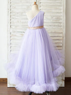 Vestido de tul corte A (2003227717)