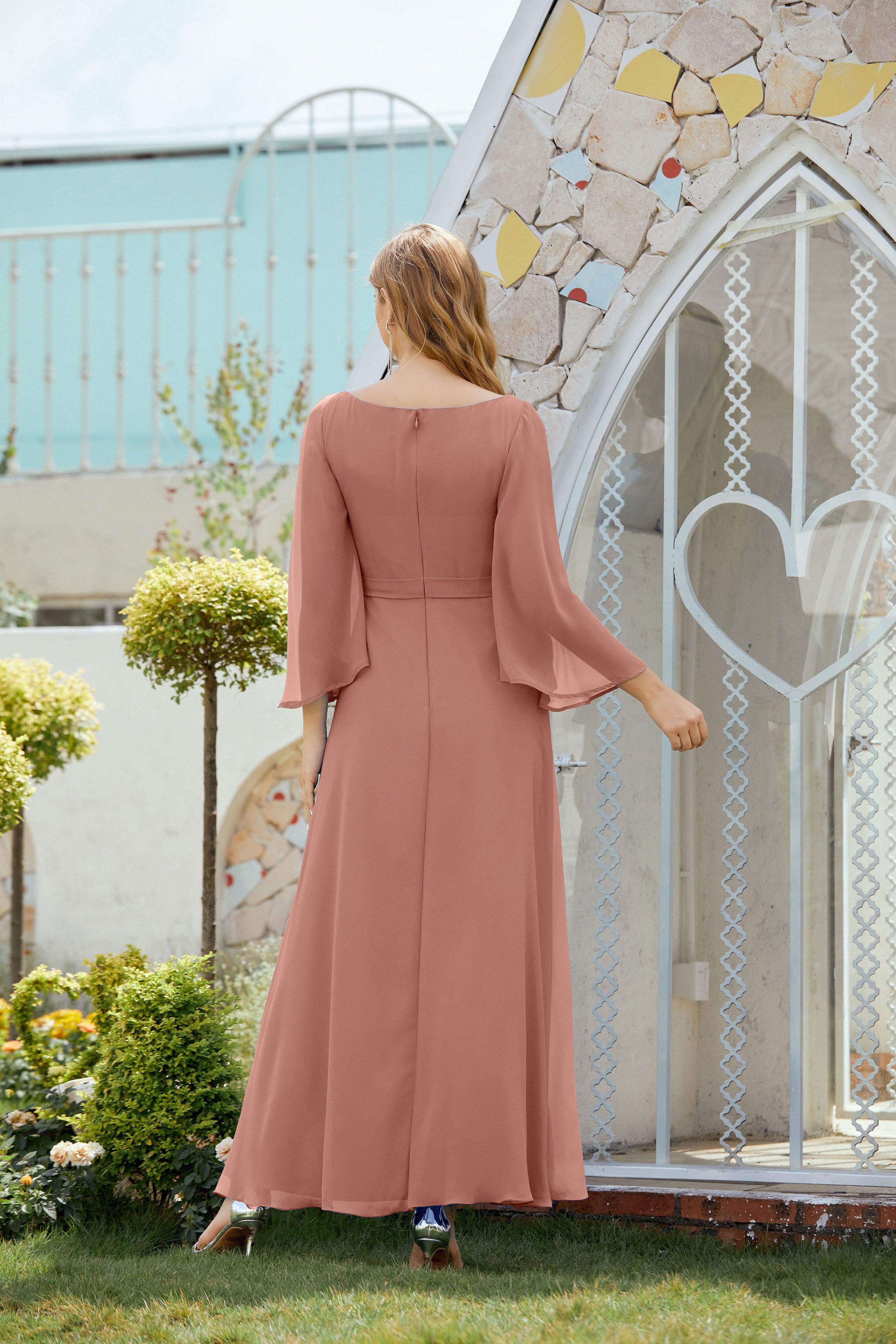 Vestidos de noche formales para madre de la novia, de Sunnderly, para invitada de boda, SY28012 