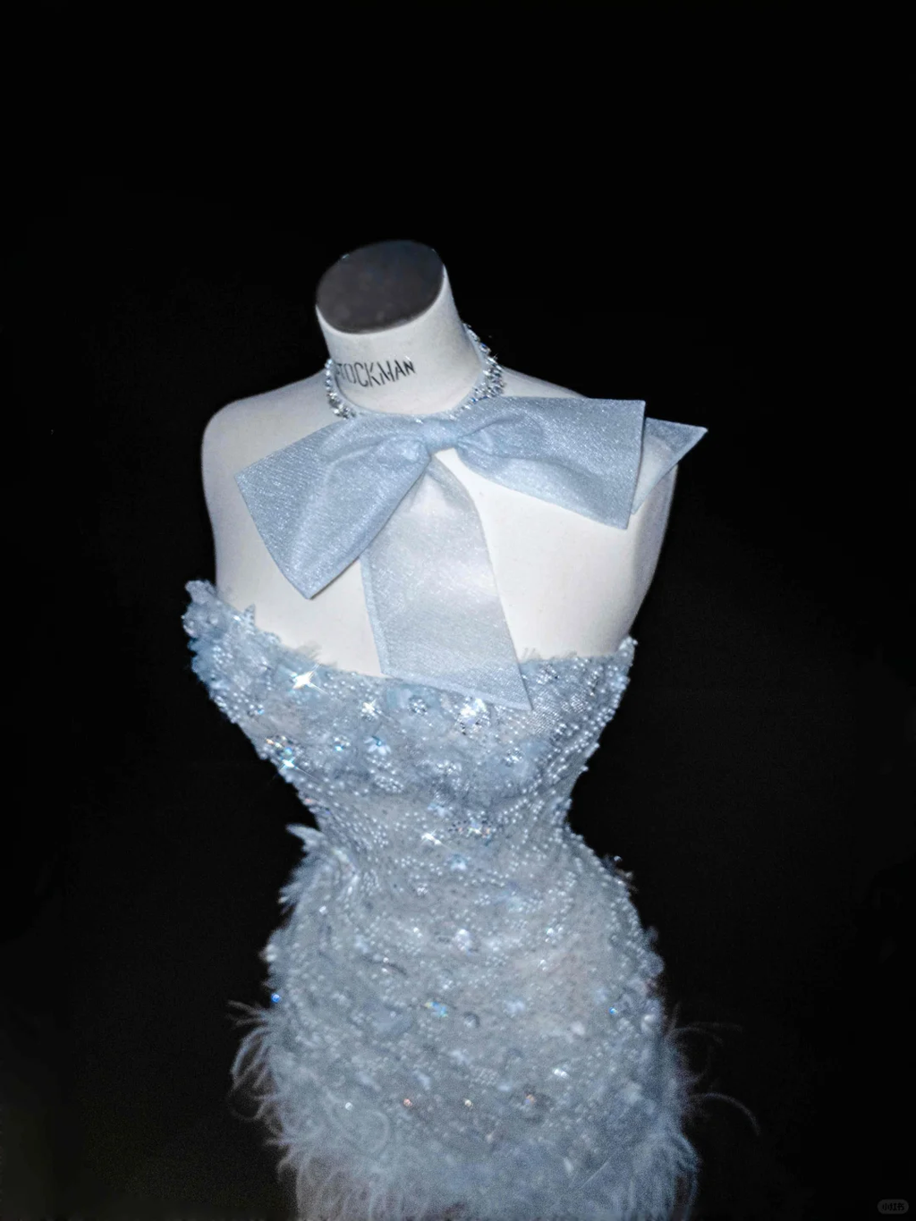 Vestido largo de fiesta de tul azul sueño con apliques de cuentas, vestido de noche de corte sirena con abertura, vestido de novia Y8668