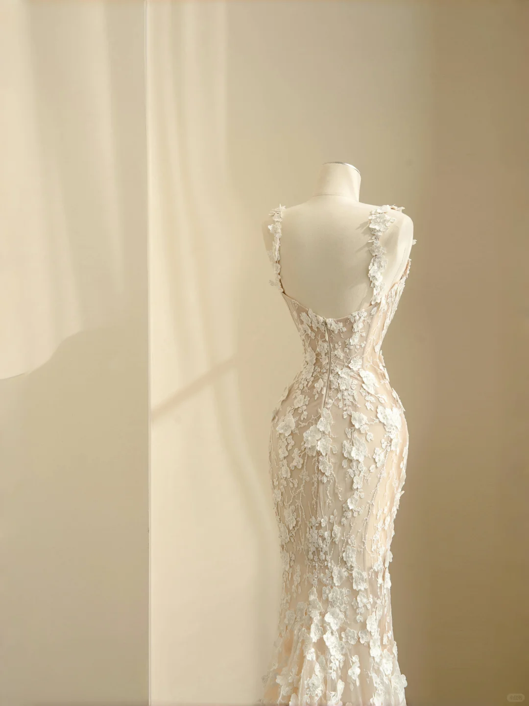 Vestido de noche elegante de sirena con apliques de encaje de tul, vestido de novia largo Y8681