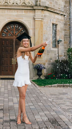 Vestido de graduación blanco con tirantes finos, vestido de bienvenida blanco Y2986