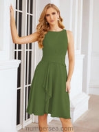 Vestidos de madre de la novia Sunnderly, vestido de fiesta, vestido plisado informal SY28065 