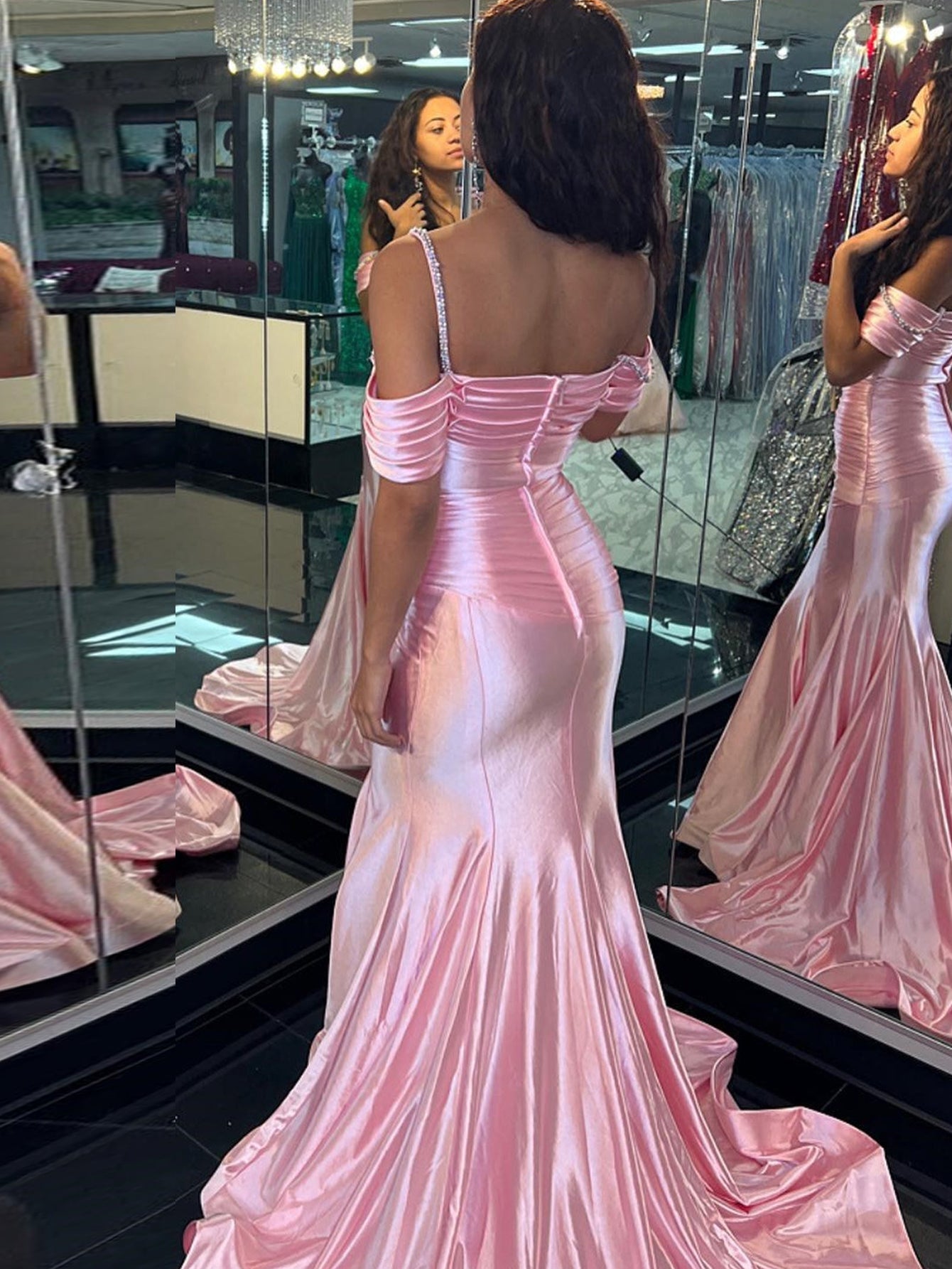 Sweetheart Neck Long Mermaid Prom Dress