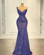 Vestido de noche azul elegante y exquisito, largo hasta el suelo, estilo árabe de Dubái, vestido de fiesta Y4732