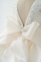 Duchesse-Linie/Princess-Linie Pailletten Tüll Kurz/Mini Kleid 