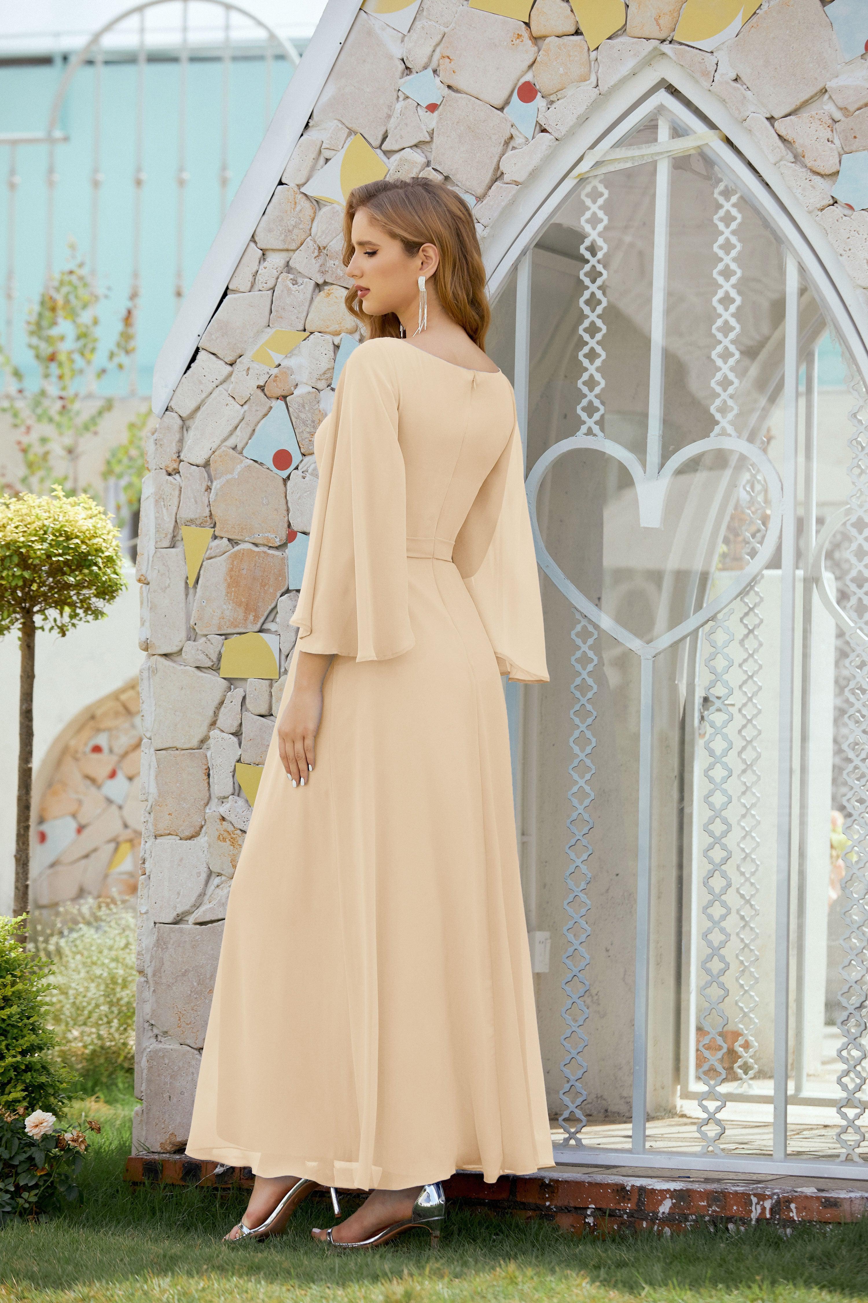 Vestidos de noche formales para madre de la novia, de Sunnderly, para invitada de boda, SY28012 