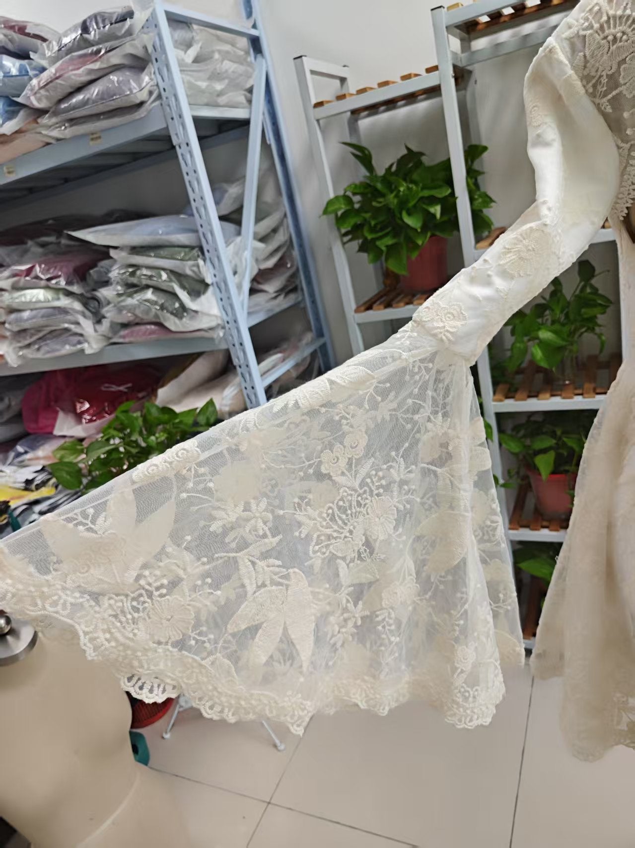 Vintage Abendkleid mit Spitzenapplikationen, A-Linie, langes Ballkleid Y8371