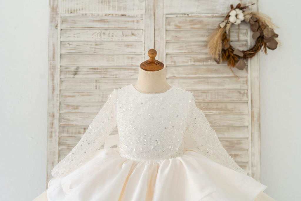 Duchesse-Linie/Princess-Linie Pailletten Tüll Kurz/Mini Kleid 