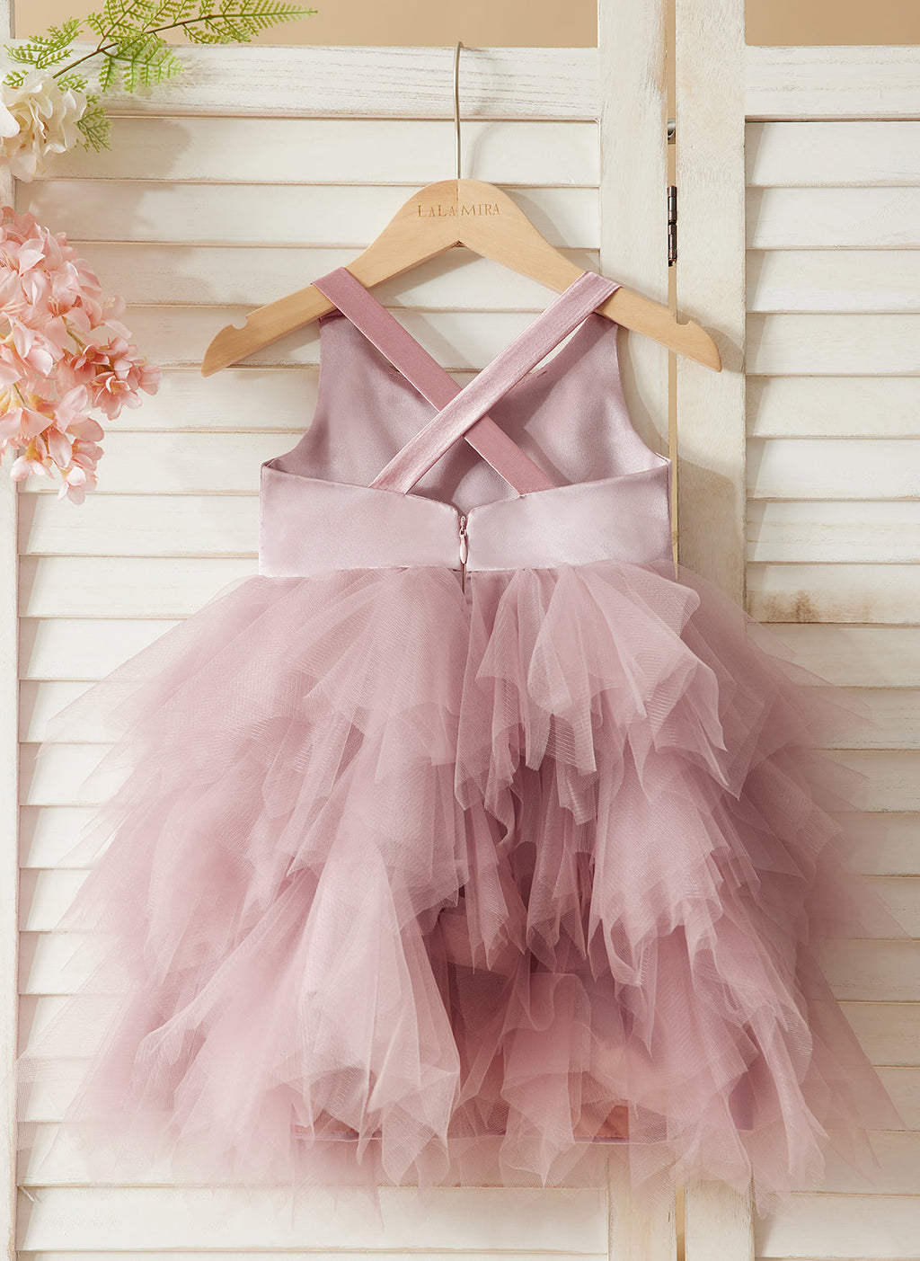 Duchesse-/Prinzessinnen-Tüll-Knielanges Baby-Mädchen-Kleid 
