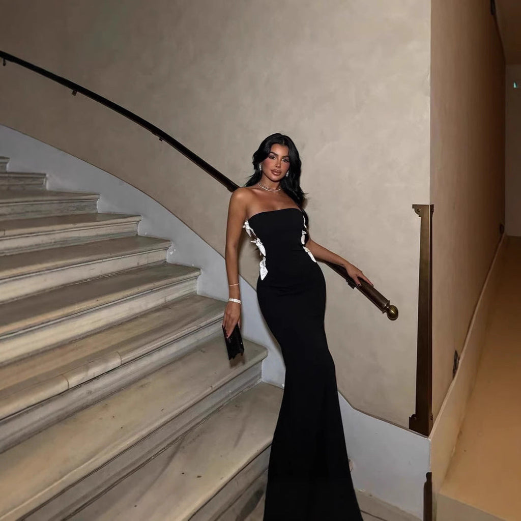 High Slit Sequin Long Dress Prom Dress