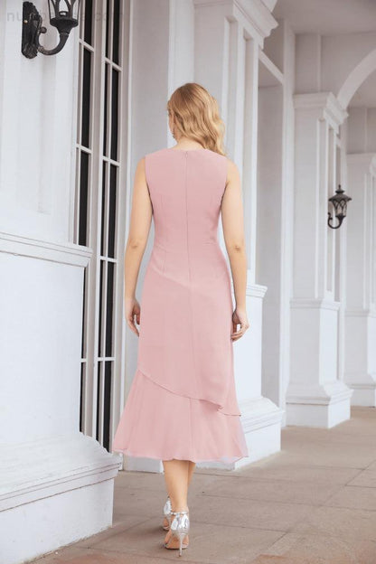 Sunnderly Two-Piece A-line Mother of The Bride Dress Formal Party Gown Dress SY28072