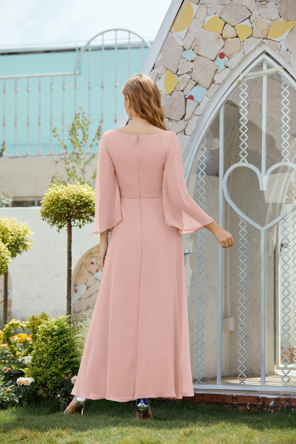 Vestidos de noche formales para madre de la novia, de Sunnderly, para invitada de boda, SY28012 