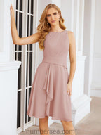 Vestidos de madre de la novia Sunnderly, vestido de fiesta, vestido plisado informal SY28065 