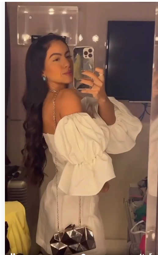 Vestido blanco de fiesta de manga corta para regreso a casa, bonito, Y7130