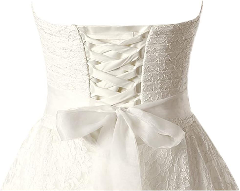 A-Linie Herzausschnitt Elegante Brautkleider Trägerloses Brautkleid WD719