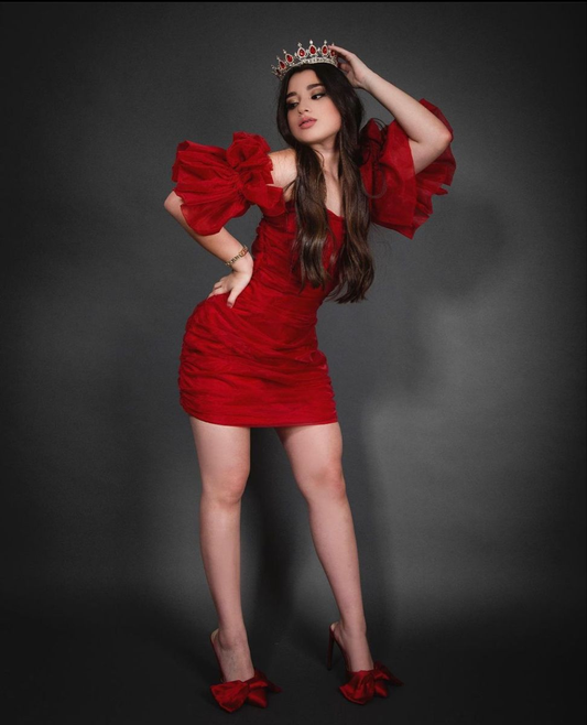 Sexy rotes, enges Homecoming-Kleid, Outfit-Kleid zum 22. Geburtstag, Y4177