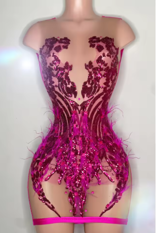 Vestido negro sexy para fiesta de bienvenida, atuendo para cumpleaños número 23 para chicas negras Y2233