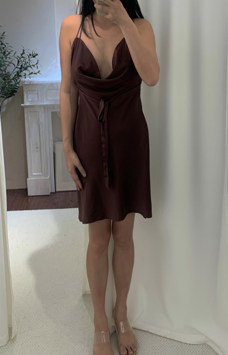 Chocolate Mini Dress
