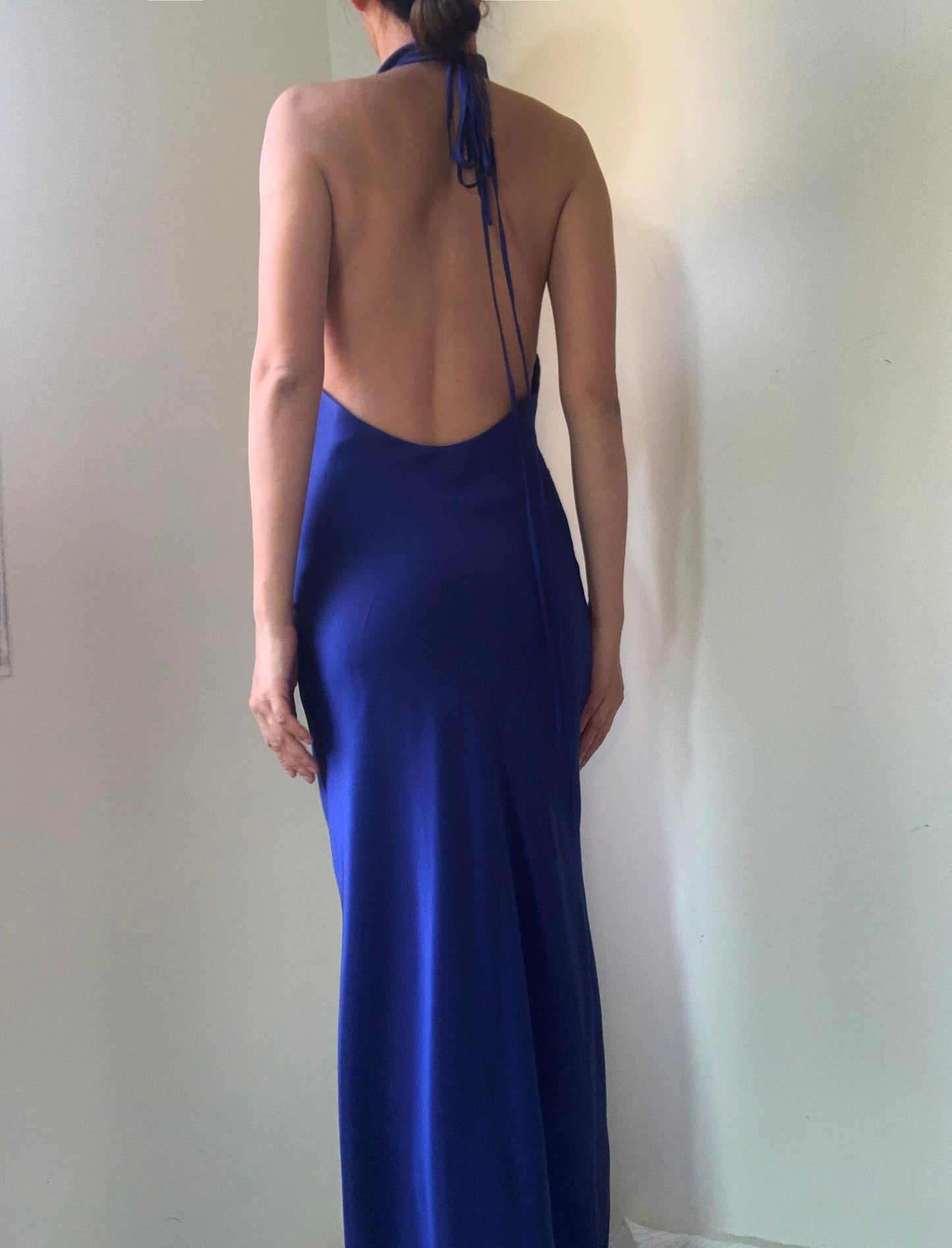 Hayleigh Mulberry Silk Dress Gown