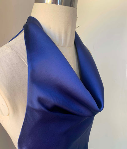 Hayleigh Mulberry Silk Dress Gown