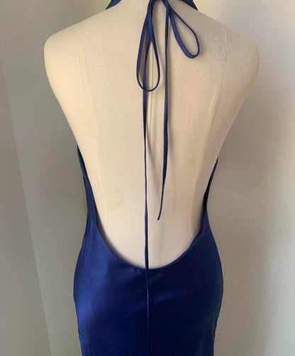 Hayleigh Mulberry Silk Dress Gown